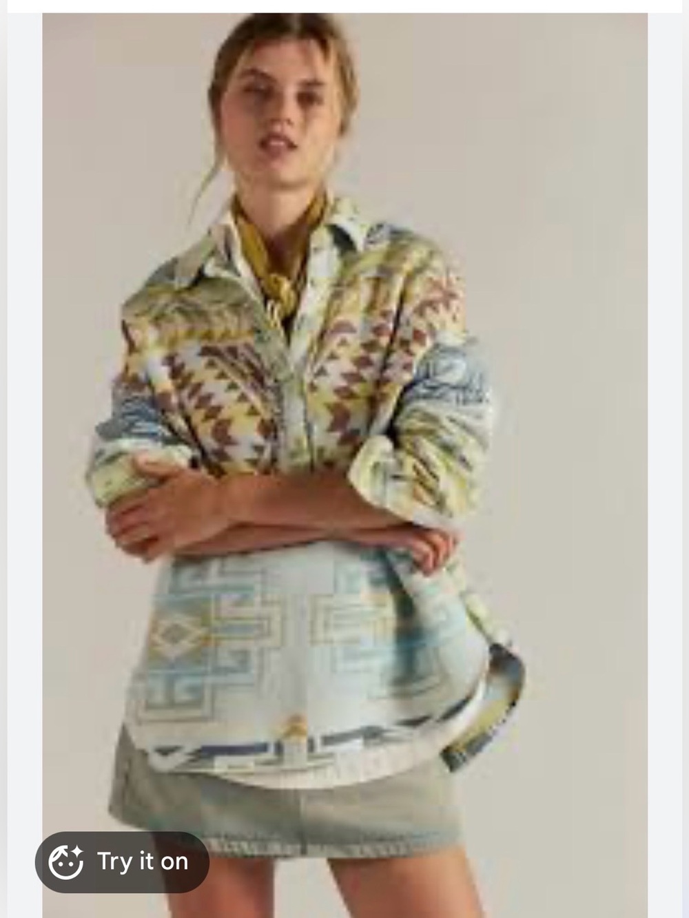 We The Free Arizona Sky Pullover Size Small NWT